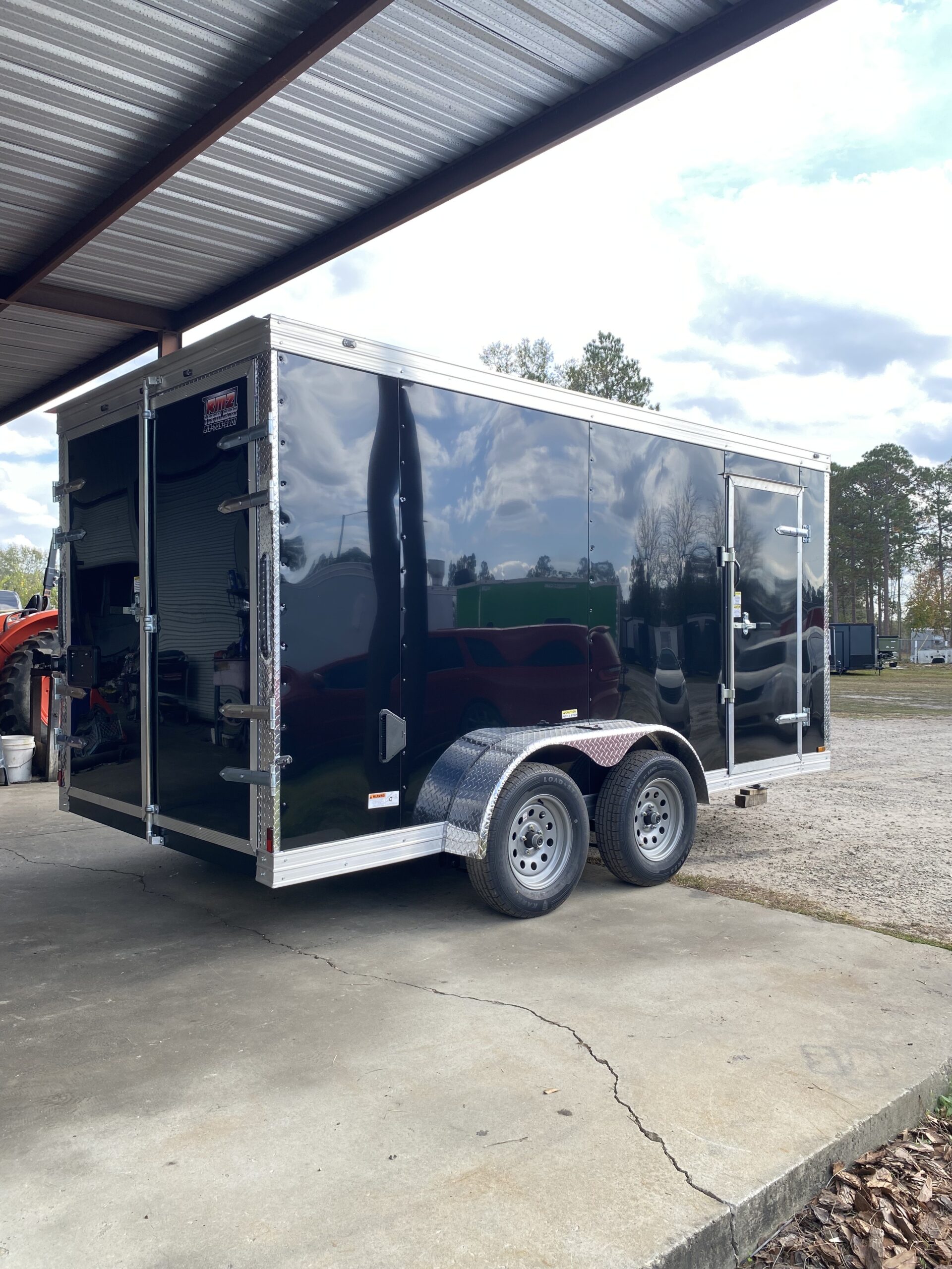 7x14TA Enclosed trailer - Image 1