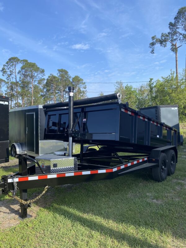 7x14TA Cynergy Cargo DUMP Trailer