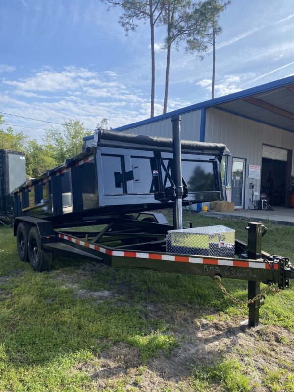 7x14TA Cynergy Cargo DUMP Trailer