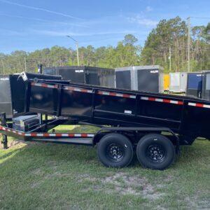 7x14TA Cynergy Cargo DUMP Trailer - Image 4