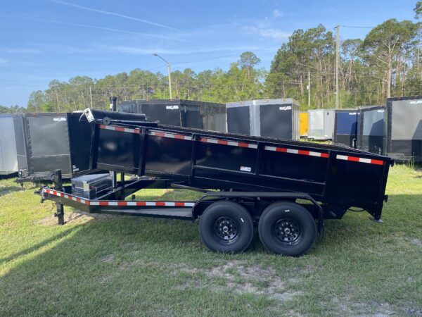 7x14TA Cynergy Cargo DUMP Trailer