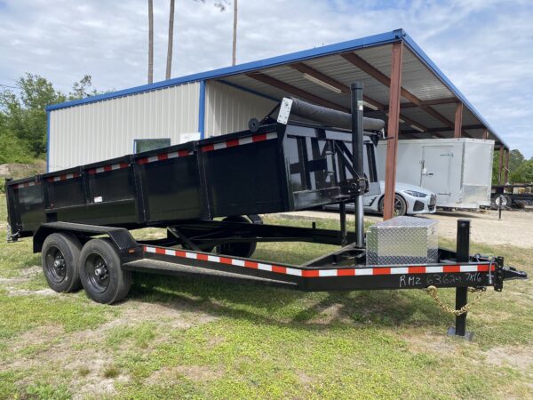 7x16TA Cynergy Cargo DUMP Trailer